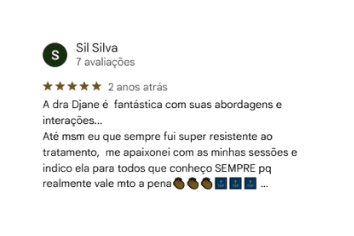 Depoimento de paciente